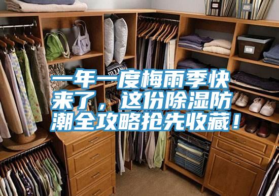 一年一度梅雨季快來(lái)了，這份除濕防潮全攻略搶先收藏！