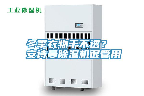 冬季衣物干不透？ 安詩曼除濕機很管用