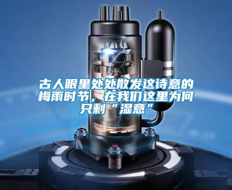 古人眼里處處散發(fā)這詩(shī)意的梅雨時(shí)節(jié)，在我們這里為何只?！皾褚狻?></div>
								<div   id=