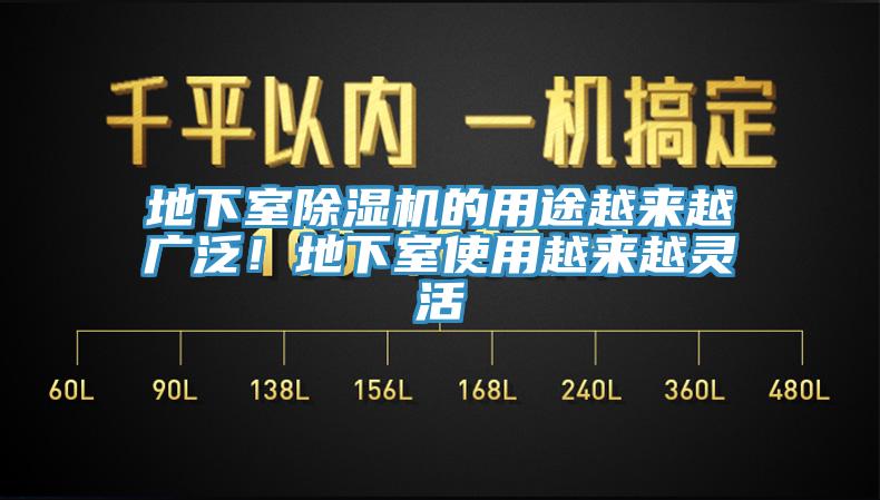 地下室除濕機的用途越來越廣泛！地下室使用越來越靈活