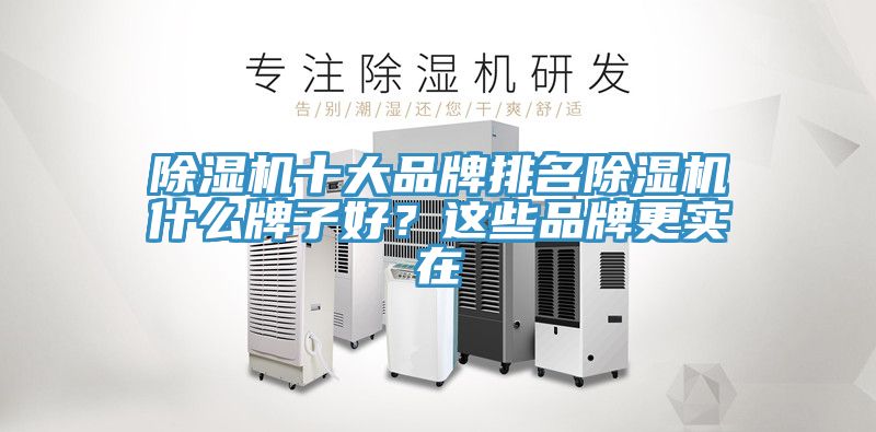 除濕機(jī)十大品牌排名除濕機(jī)什么牌子好？這些品牌更實在