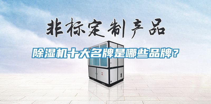 除濕機十大名牌是哪些品牌？