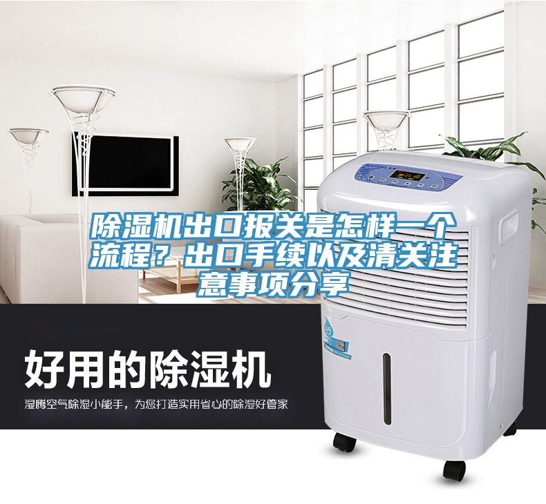 除濕機(jī)出口報關(guān)是怎樣一個流程？出口手續(xù)以及清關(guān)注意事項分享