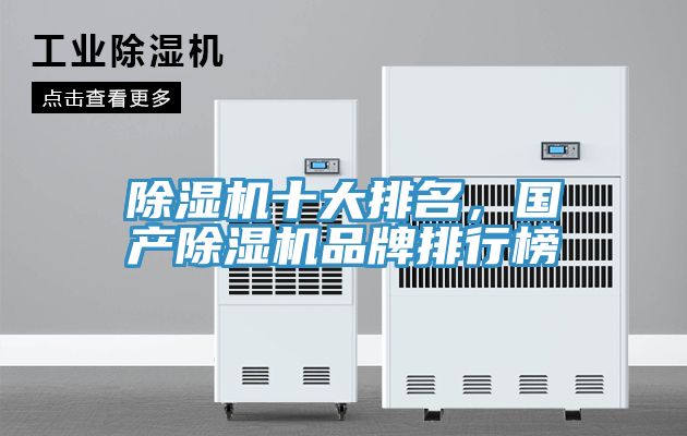 除濕機(jī)十大排名，國產(chǎn)除濕機(jī)品牌排行榜