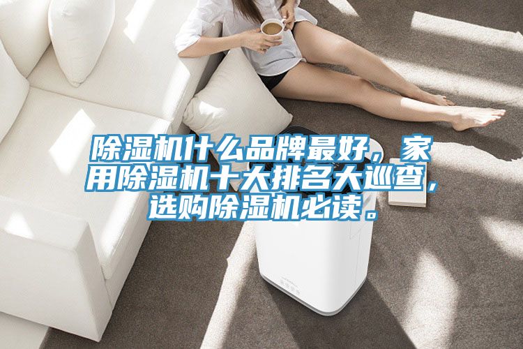 除濕機什么品牌最好，家用除濕機十大排名大巡查，選購除濕機必讀。