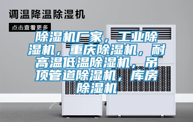 除濕機廠家，工業(yè)除濕機，重慶除濕機，耐高溫低溫除濕機，吊頂管道除濕機，庫房除濕機