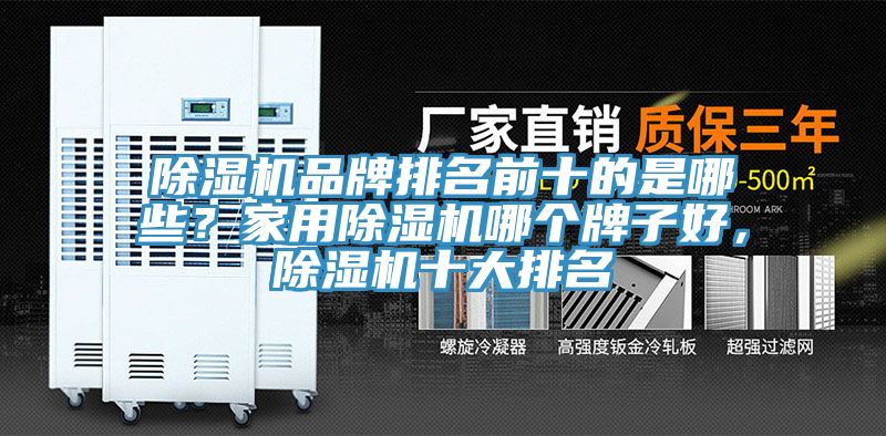 除濕機品牌排名前十的是哪些？家用除濕機哪個牌子好，除濕機十大排名