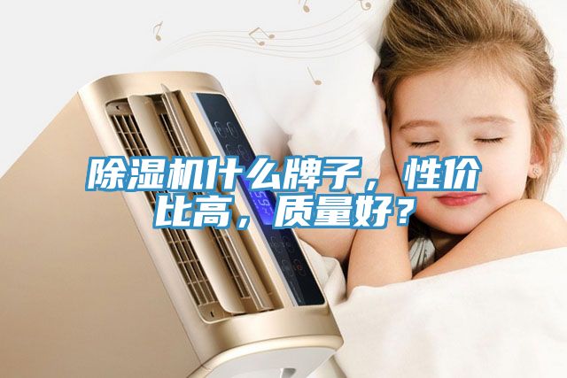 除濕機什么牌子，性價比高，質量好？