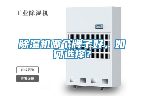 除濕機(jī)哪個牌子好，如何選擇？