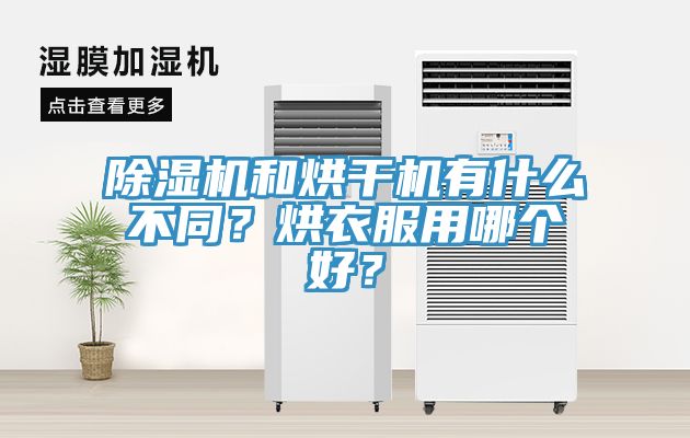 除濕機和烘干機有什么不同？烘衣服用哪個好？