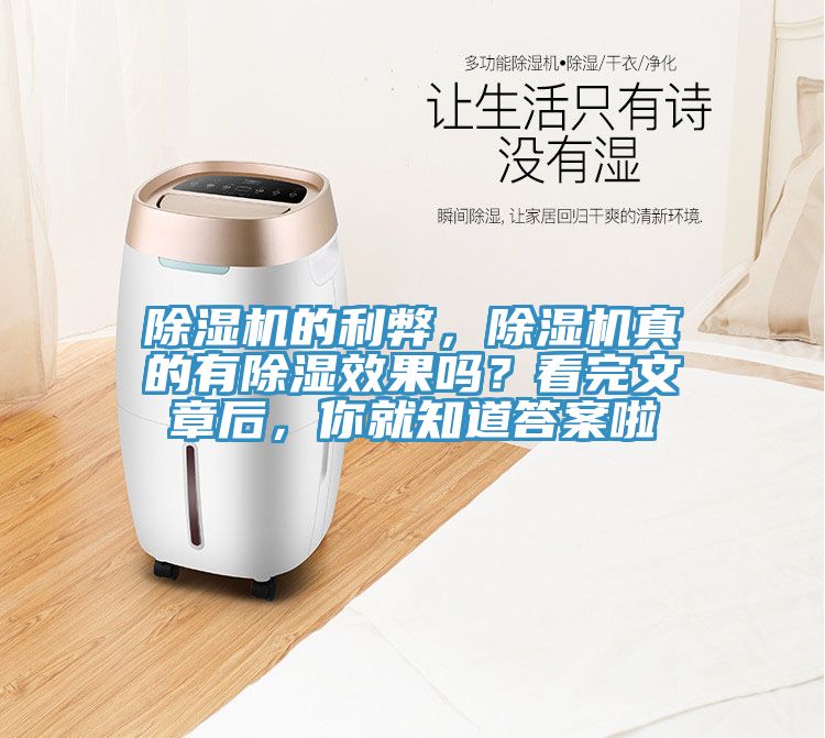 除濕機的利弊，除濕機真的有除濕效果嗎？看完文章后，你就知道答案啦