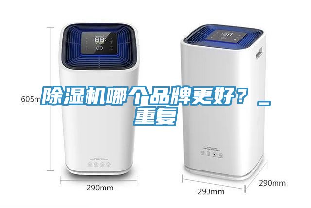 除濕機哪個品牌更好？_重復