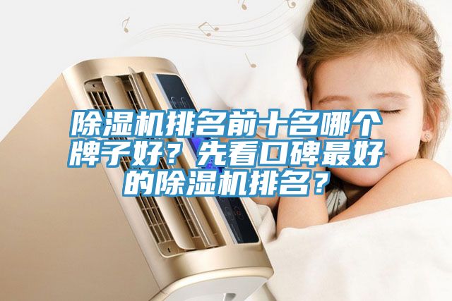 除濕機(jī)排名前十名哪個(gè)牌子好？先看口碑最好的除濕機(jī)排名？